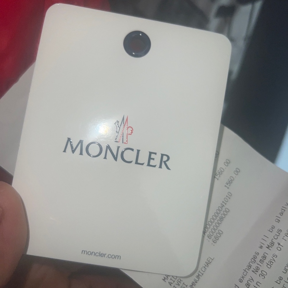 Moncler Ecrins, Red, size 6 (L/XL): Excellent Condition